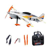 Avião RC 3D QIDI-550 Com Envergadura De 500mm, Acrobacias Com Um Botão, Giroscópio De 6 Eixos,