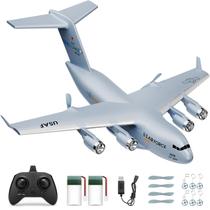 Avião RC AIGIMU C-17 Transporte Militar 2CH Giroscópio Avião RC AIGIMU C-17 Transporte Militar 2CH Giroscópio