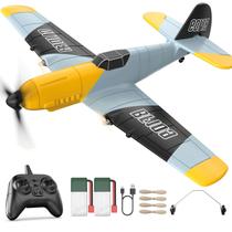Avião RC DEERC BF-109 - Avião de Controle Remoto de 3 Canais