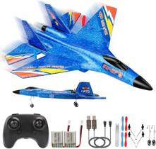 Avião RC Glider RoofWorld SU-27 2,4GHz 2CH com Giroscópio