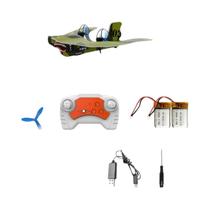 Avião RC Infantil 2.4G Controle Remoto Acrobacias Planador Luzes Legais Espuma EPP Brinquedo Avião
