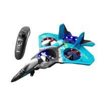 Avião RC Infantil 4DRC V17 2.4G Controle Remoto Caça Planador EPP Espuma Brinquedo Avião De Controle