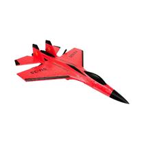 Avião RC Infantil com Luzes LED - Planador de Espuma 24g - Controle Remoto (Su35, FX620, FX820)