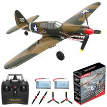 Avião RC LEAMBE P-40 Warhawk 4CH com estabilização Xpilot