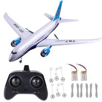 Avião RC OTXKOO 787 Dreamliner com envergadura de 550 mm e 3 canais Avião RC OTXKOO 787 Dreamliner com envergadura de 550 mm e 3 canais