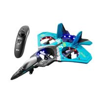 Avião RC Para Crianças, Controle Remoto 24G, Avião De Combate V18, Planador De Espuma EPP, Brinquedo Avião RC Para Crianças, Controle Remoto 24G, Avião De Combate V18, Planador De Espuma EPP, Brinquedo