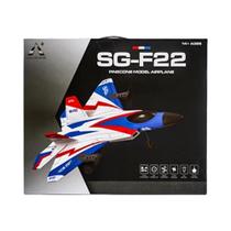 Avião RC Para Meninos F22 Acrobacias Controle Remoto 2.4G Planador 3D Brinquedo De Avião De Espuma