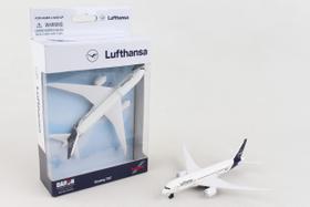 Aviões Daron de metal fundido sob pressão Lufthansa 787 Single Plane RT4136