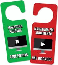 Aviso de Porta - Maratona