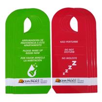 avisos de porta 20 unidades personalizado com sua marca avisos de porta 20 unidades personalizado com sua marca