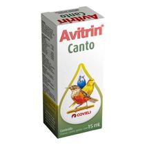 Avitrin Canto Coveli Composto Nutriente Pássaros - 15ml Avitrin Canto Coveli Composto Nutriente Pássaros - 15ml