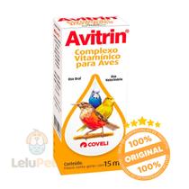 Avitrin Complexo Vitaminico 15ml Vitamina Para Passaros Avitrin Complexo Vitaminico 15ml Vitamina Para Passaros