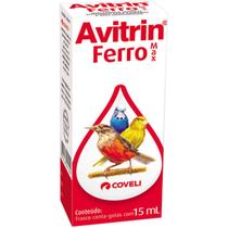 Avitrin Ferro Max para Pássaros - 15 mL