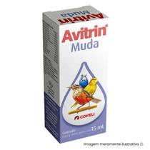 Avitrin Muda 15ml Coveli para aves e pássaros ornamentais Medidas:15ml