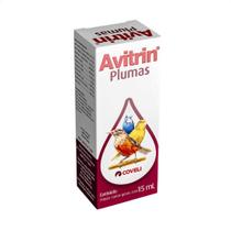 Avitrin plumas 15ml coveli suplemento para aves e pássaros Avitrin plumas 15ml coveli suplemento para aves e pássaros