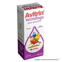 Avitrin Vermífugo para pássaros 10ml Medidas:10ml Avitrin Vermífugo para pássaros 10ml Medidas:10ml