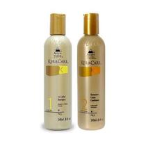 Avlon KeraCare Humectação dos Fios - Shampoo First Lather 240ml + Avlon Humecto Creme Condicionador 240ml - G