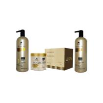 Avlon Keracare Kit Intensive Restorative Pós Progressiva Máscara + Shampoo + Condicionador - Grande Avlon Keracare Kit Intensive Restorative Pós Progressiva Máscara + Shampoo + Condicionador - Grande