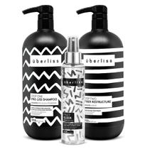 Avlon Kit Escova Progressiva Sem Formol Uberliss 2 Passos + Protetor Térmico 120ml