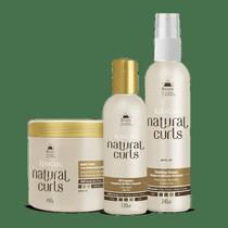 Avlon Natural Curls Humectação + Hidratação + Finalização para Cachos - 3 Itens Avlon Natural Curls Humectação + Hidratação + Finalização para Cachos - 3 Itens