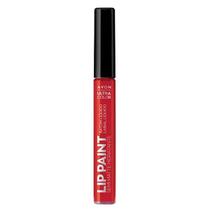 Avon Batom Líquido Lip Paint Vermelho Quente - 7Ml