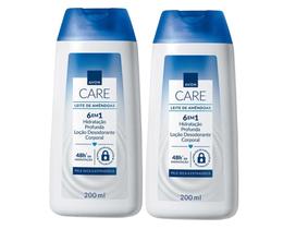 Avon Care Locao Corporal Leite de Amendoas 200ml kit 2