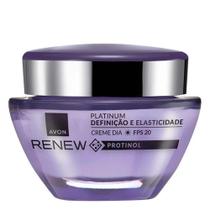 Avon Creme Renew Platinum Dia Definição e Contorno 55+ FPS20 - 50g