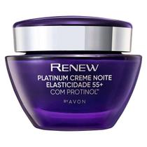 Avon Creme Renew Platinum Noite Elasticidade 55+ - 50g