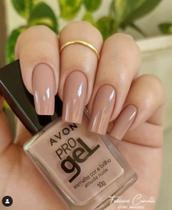 Avon - esmalte - pro gel - atitude nude