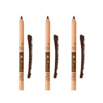 Avon - Kit 3 Lápis Delineador Olhos Color Trend Marrom 1,1g