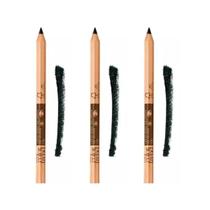 Avon - Kit 3 Lápis Delineador Olhos Color Trend Preto -1,1g