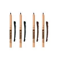 Avon - Kit 4 Lápis Delineador Olhos 2 Preto+2 Marrom - 1,1g