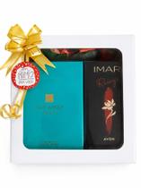 Avon kit Feminino ( 2 Itens) Deo Parfum Far Away Infinity 50ml + Colônia Imari Rouge 50ml