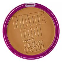 AVON MATTE REAL PO COMPACTO FACIAL FPS 10 MEDIO 332 Q 7g