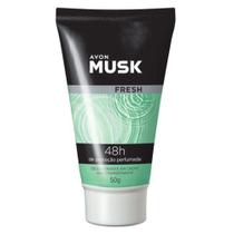 Avon - Musk Fresh Desodorante em Creme Antiranspirante 50g