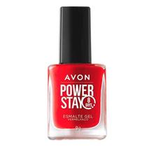 Avon Power Stay Esmalte Gel Diversas Cores Cor Vermelhaço Avon Power Stay Esmalte Gel Diversas Cores Cor Vermelhaço