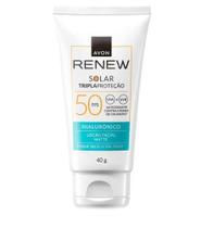 Avon Protetor Solar Sem Cor FPS 50 Renew 40g