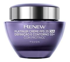 Avon Renew Platinum 55+ Creme Anti Idade Dia 50G Tipo De Pel