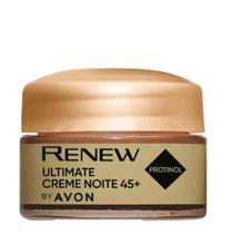 Avon Ultimate Creme Noite 15g Idade45+ Reativa a Produção de Colágeno, Preenche Rugas e Firma a Pele