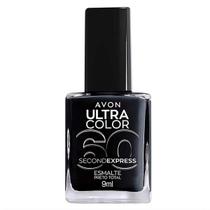 Avon Ultra Color60 Second Esmalte Preto Total Avon Ultra Color60 Second Esmalte Preto Total