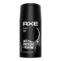 Axe antitranspirante aerossol black com 150ml