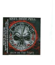 Axel Rudi Pell Sign Of The Times - Físico - Cd - SHINIGAMI RECORDS