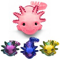 Axolote Articulado Brinquedo Fidget Toy Sensorial Criaturas Articuladas Salamandra Presente Criativo