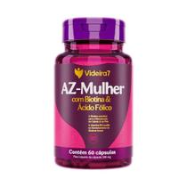 AZ Mulher 100% IDR c/ Biotina Ácido Fólico A-Z Cápsula