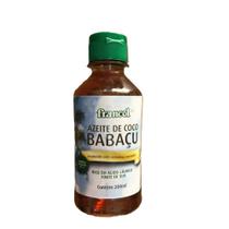 Azeite de Coco Babaçu 200ml Original do Piauí