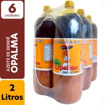 Azeite de Dendê 2 Litros Opalma Fardo com 6 Unidades Azeite de Dendê 2 Litros Opalma Fardo com 6 Unidades