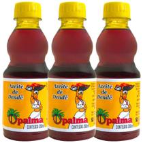 Azeite de Dendê 200ml Opalma Kit com 3 Unidades Azeite de Dendê 200ml Opalma Kit com 3 Unidades