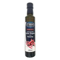 Azeite de Oliva C/ Pimenta Cirio Extra Virgem 250ml - Importado Itália