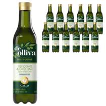 Azeite de Oliva Extra Gallo Pet 500ml Kit Com 12