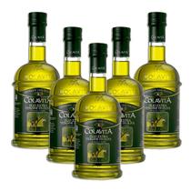 Azeite De Oliva Extra Virgem Colavita Vidro 500ml Kit 5